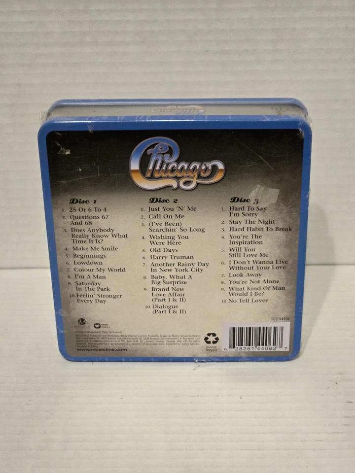 RARE CHICAGO COLLECTOR`S EDITION 3 CD BOX SET WITH 10 BONUS SONGS (2009) LN - Image 2 of 4