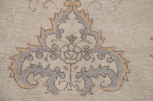 Vintage Traditional Wool Living Room Area Rug Hand-made Floral Carpet 8x11 - Picture 10 of 21