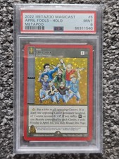 2022 MetaZoo Magicast April Fools 5/8 Holo GEM MINT PSA 9