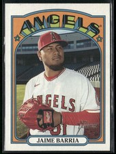 2021 Topps Heritage #219 Jaime Barria