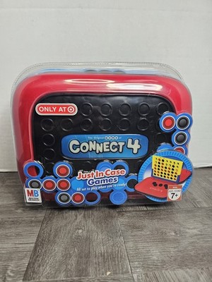NOS Just in Case Games Travel CONNECT 4 - Take-Along Play Anywhere