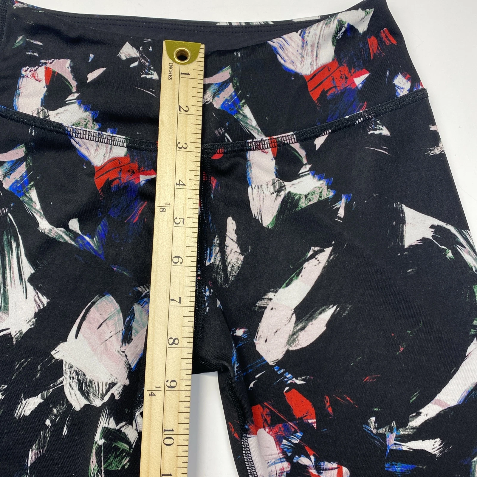 beyond-yoga compression abstract design gym workout leggings