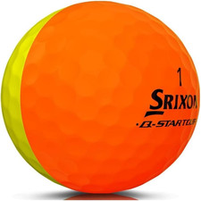 Srixon Q-Star Tour Divide Golf Balls Brite Yellow/Orange, 3Pk 1 Sleeve 2024