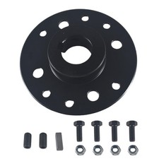 Black Steel Sprocket Hub for Go Kart 1" Bore  1/4" Keyway for Mini Bike 212c...