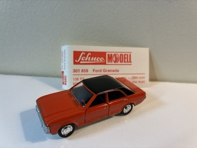 Schuco Ford Granada 1:66 # 301859 Made In Germany with Plastic Box