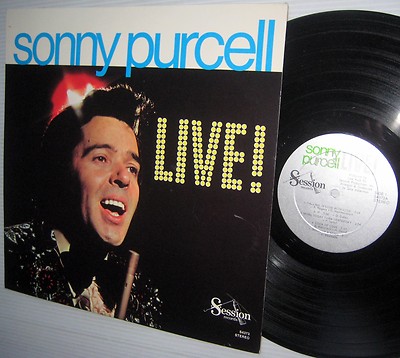 SONNY PURCELL Live! hard to find SESSION Records LP EXCELLENT vinyl condition