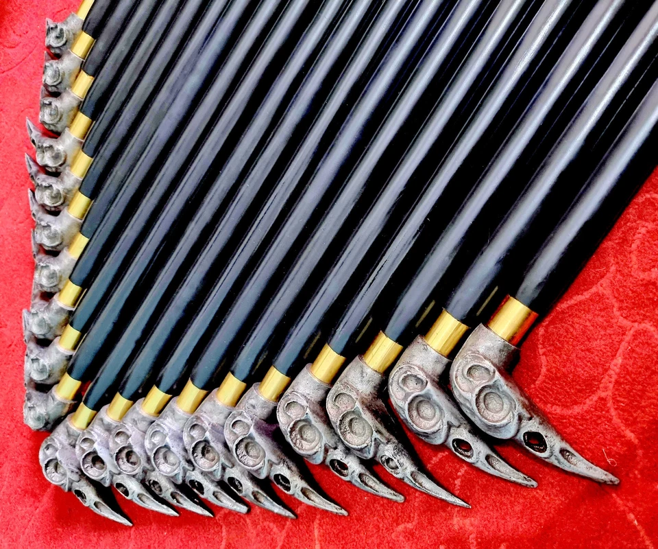 Lote De 20 Piezas Bastón Calavera Cuervo Fácil De Sostener Bastón Protección Personal Foto 3 de 4