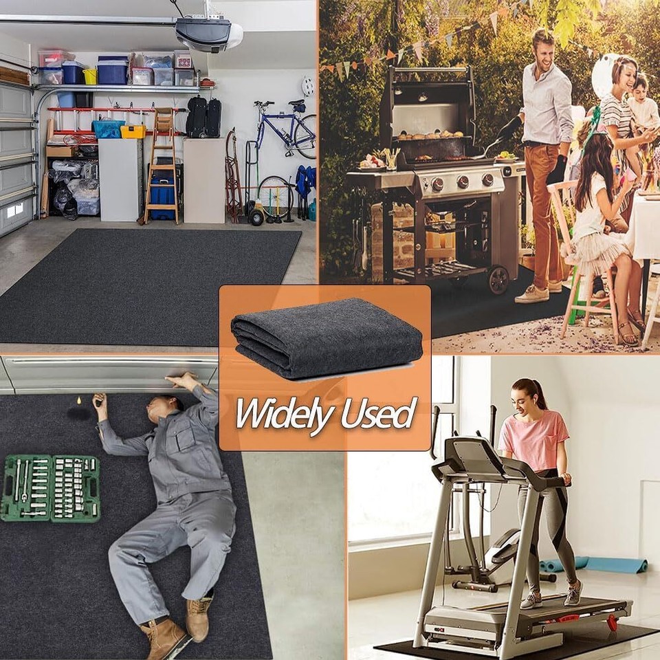 8.2 X 8.2 FT Outdoor Storage Shed Mat, Waterproof Storage Shed Flooring