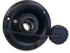 *GRAVITY WATER FILL DISH BLACK CAP VENT RV CAMPER B&B FREE SHIPPING