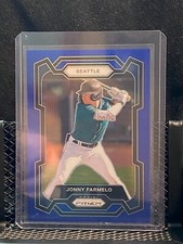 Jonny Farmelo 2024 Prizm Blue Prizm #110/199 - Mariners