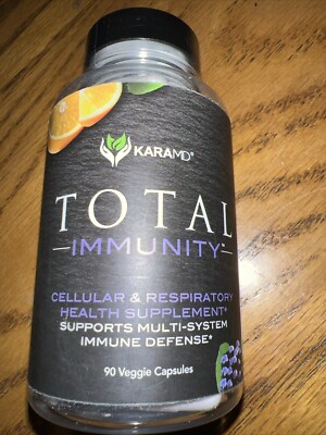 KaraMD Total Immunity Cellular & Respiratory Health Supplement 90 Veggie Caps