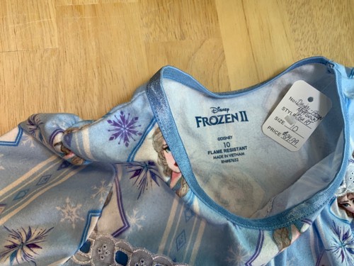 New Girl's Disney Frozen PJ Nightgown Size 10 with Elsa—Very Pretty!!* - Picture 3 of 6