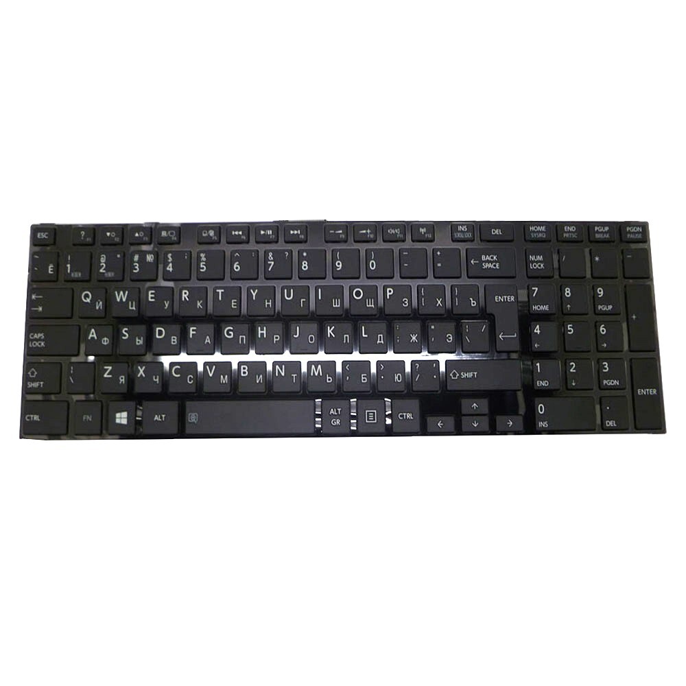 Clavier AZERTY Français Neuf Pour Toshiba Satellite Pro L850 – Clavier Complet Blanc, Pièce De Rechange