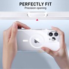 For iPhone 17E 16E 15 14 13 12 11 Pro Max Magsafe Case Magnetic Case Shockproof