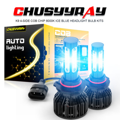 8000K blue LED Headlight Bulb for Ram 1500 2500 3500 w/Projector