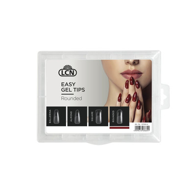 LCN Easy Gel Tips Round - 200er Tip Box