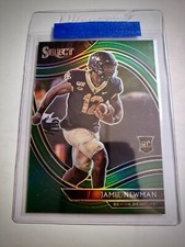 2021 Chronicles Select Draft Picks JAMIE NEWMAN #273 Rookie Green Prizm