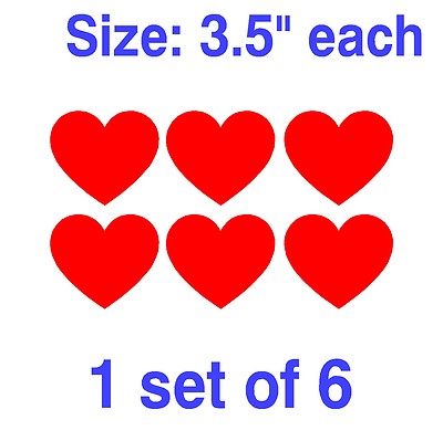 HEART Sticker Decal Love Valentine 1