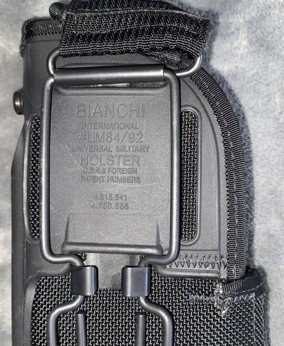 Bianchi holster Beretta M9A4 Um84/92 Holster Adjustable For TLR X200 X300 X400 - Picture 7 of 16