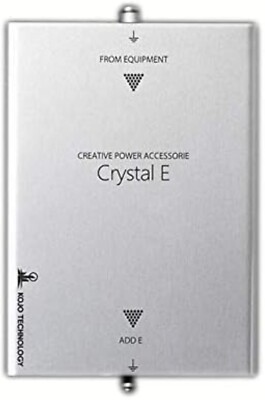 KOJO Audio Virtual Earth Crystal E CRYSTAL-E Silver with Dedicated Earth Cable