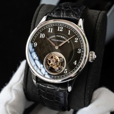 Sugess Tourbillon Master Bluesteel Seagull ST8000 Mechanical Mens Watch SU8000SB