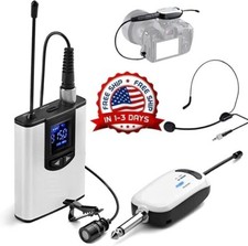 1 Microfonos Inalambricos Professional. Profesionales Recargables Presentadores