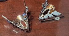 New Biker Cowboy Western Silver Boot Toe Caps Plates Guards Pointy Toed Boot