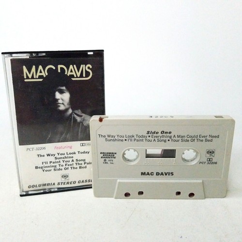 MAC DAVIS: Self-Titled (Cassette 1973 Colombia Records)