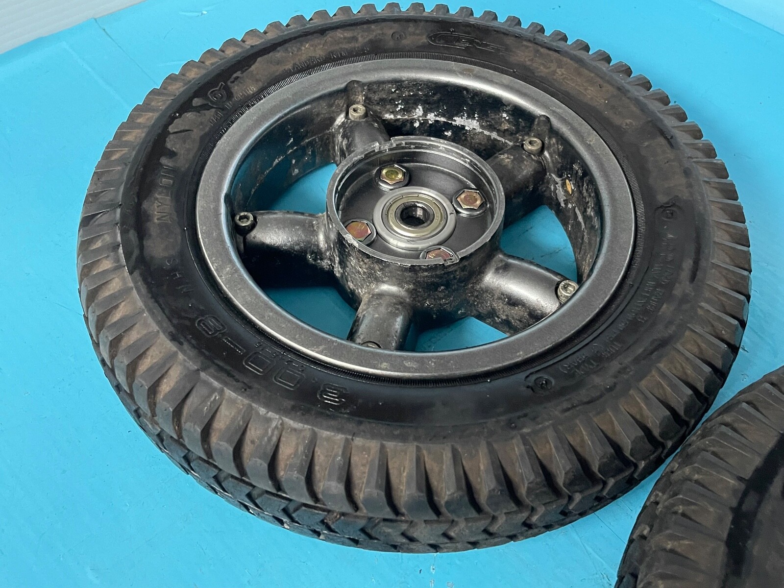 Shoprider XL Deluxe & Cordoba 8mph Mobility Scooter Rear Wheels & Solid