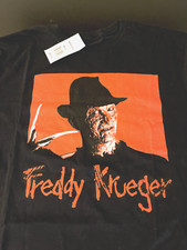 FREDDY KRUEGER Nightmare on Elm Street T-Shirt, NWT, Size: Medium