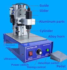 1PCS 220V Pneumatic Ultrasonic Plastic Welder Spot Welding Machine