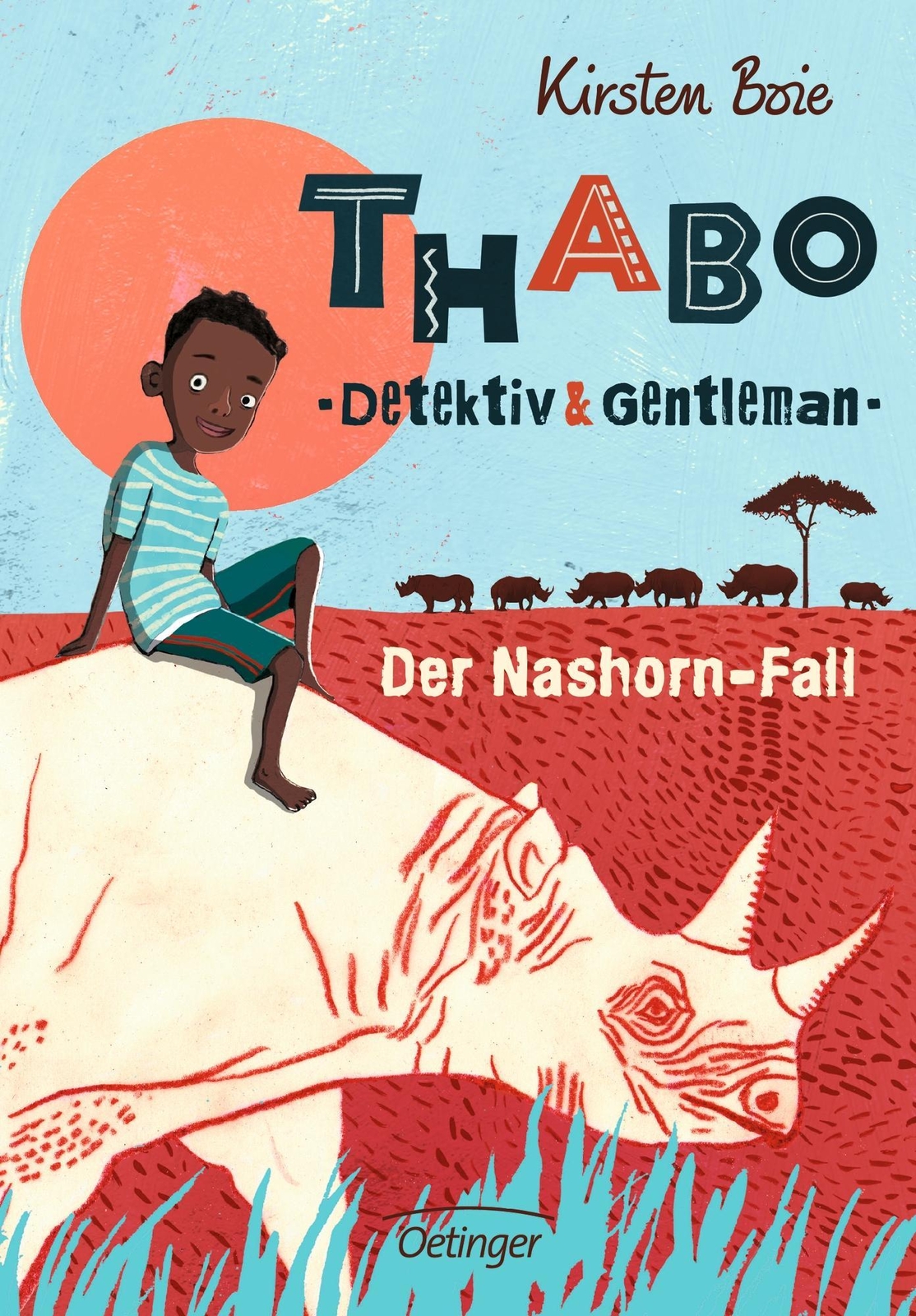 Thumbnail - Kirsten Boie Thabo, Detektiv Und Gentleman 01. Der Nashorn-fall