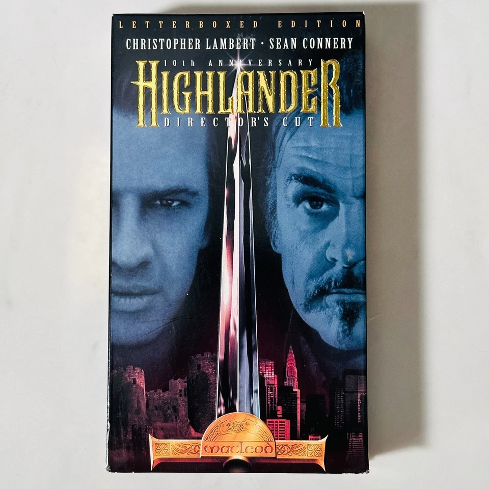 VHS Lot of 4 Sean Connery - The Rock Highlander Hunt for Red October Just Cause Foto 2 de 4