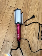 Bed Head TIGI Curling Wand Making Waves 1" Tourmaline Ceramic Styling Iron