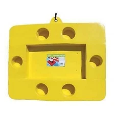Gail Force Water Sports Connectable Cooler Tray Yellow #FR200