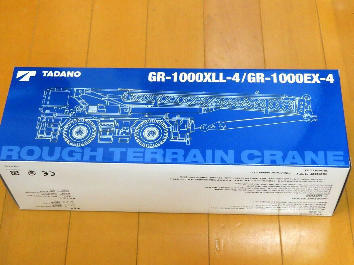 Grúa De Colección Tadano GR-1000XLL-4 - Modelo A Escala 1/50, Fabricado En Japón