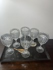 Mikasa Crystal PARK LANE Set of 6 WINE GOBLETS Glasses 6 3/8" — photo 3