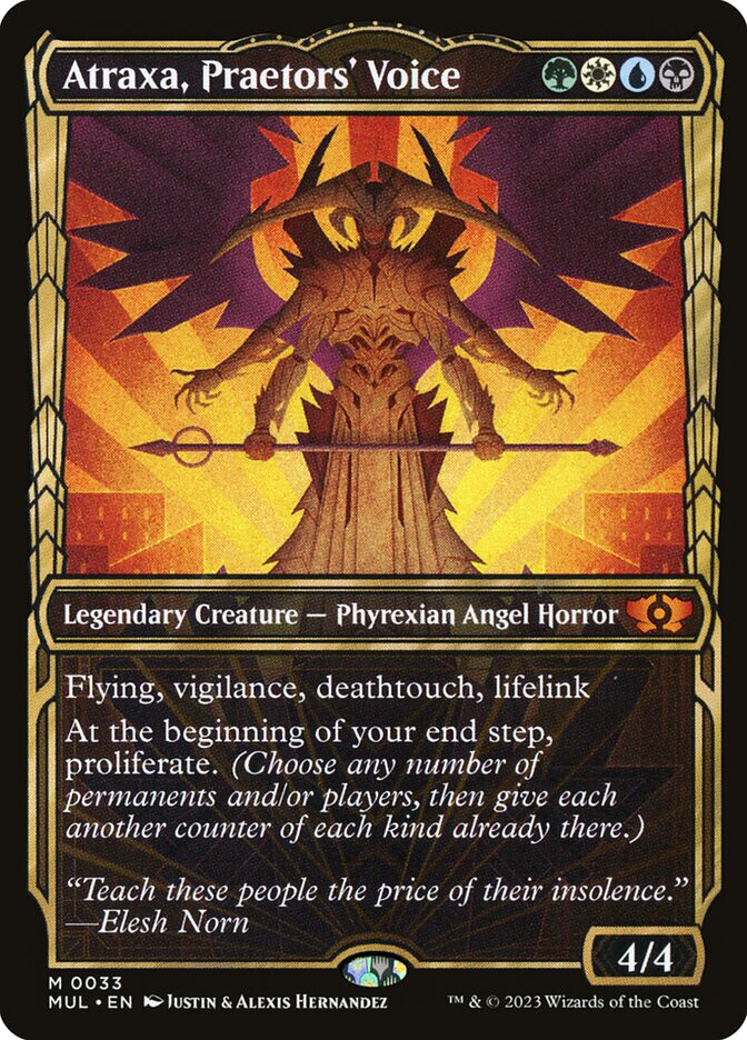 バリューズカード Atrae MTG Atraxa, Praetors' Voice Showcase - Multiverse Legends #033 | eBay