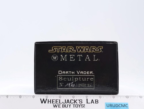Darth Vader Star Wars Metal Attakus Pewter Hand-Painted Sculpture W/COA #1970 - Picture 5 of 6