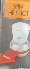 Spin-The-Shot Spinning Shot Glass Drinking Novelty Gift Game Box NEW