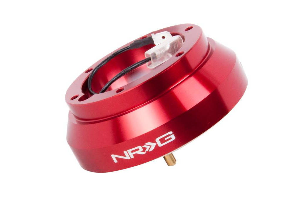 NRG Steering Wheel Short Hub Red for 240SX S13 89-94 300ZX