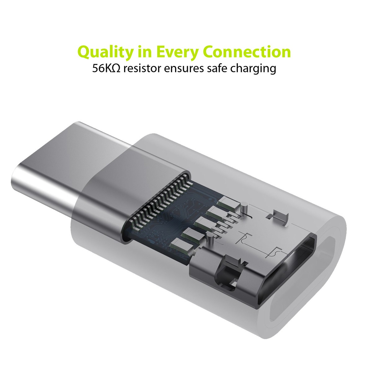 Adaptateur Voyage Universel SKROSS PRO Light – 1 USB A + 1 USB C, 250V, Blanc