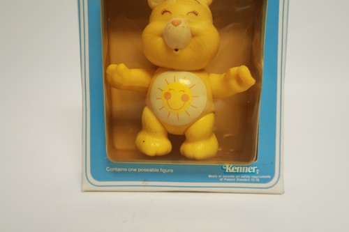 Funshine Bear Care Bears Cousins 1980's Figure Poseable Kenner #60380 - Picture 5 of 14