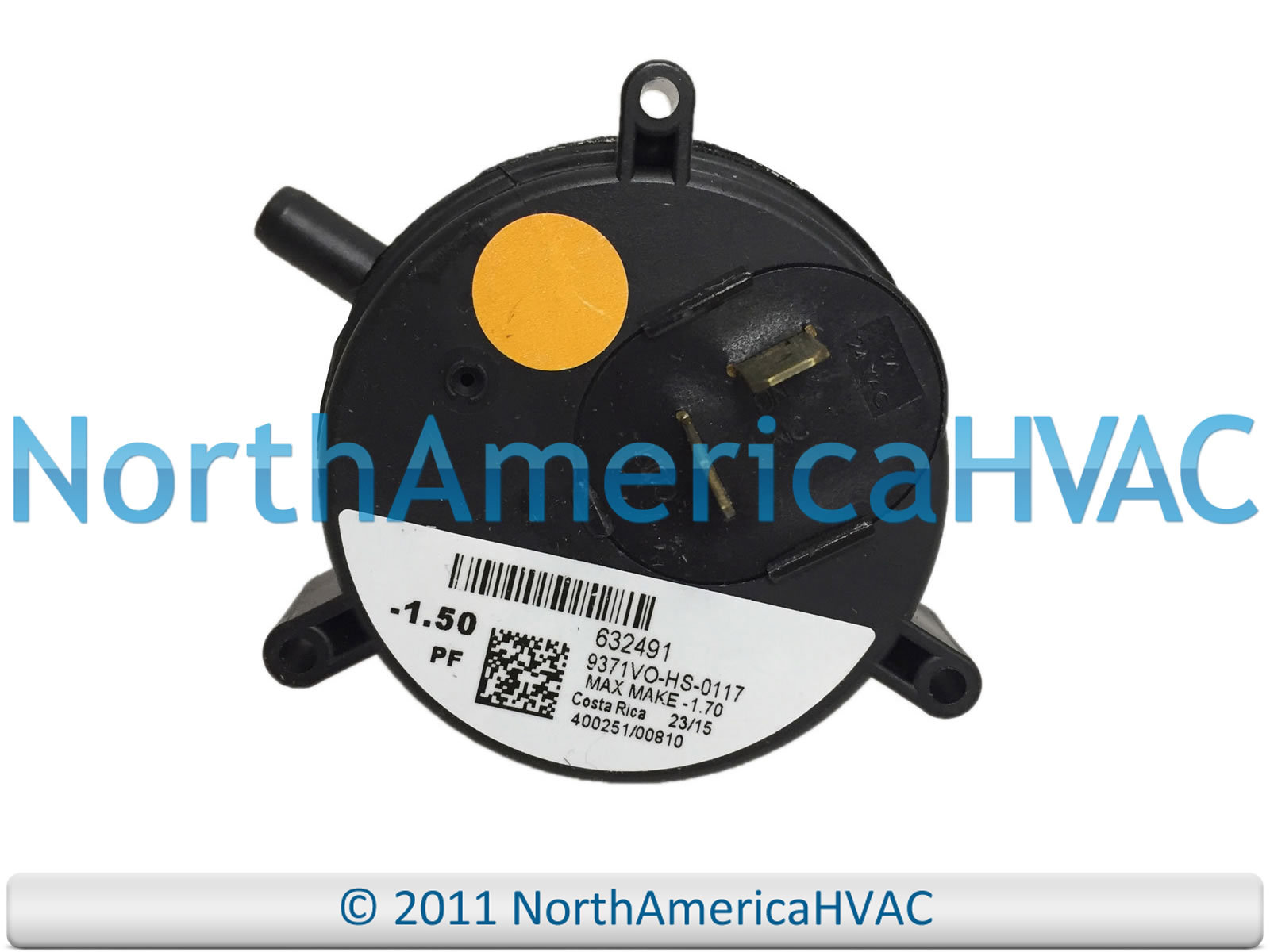 OEM Furnace Venter Motor Air Pressure Switch Replaces MPL 9371VOHS