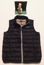 Youth Eddie Bauer Black Puffer Vest New.. Display XL 14 - 16 