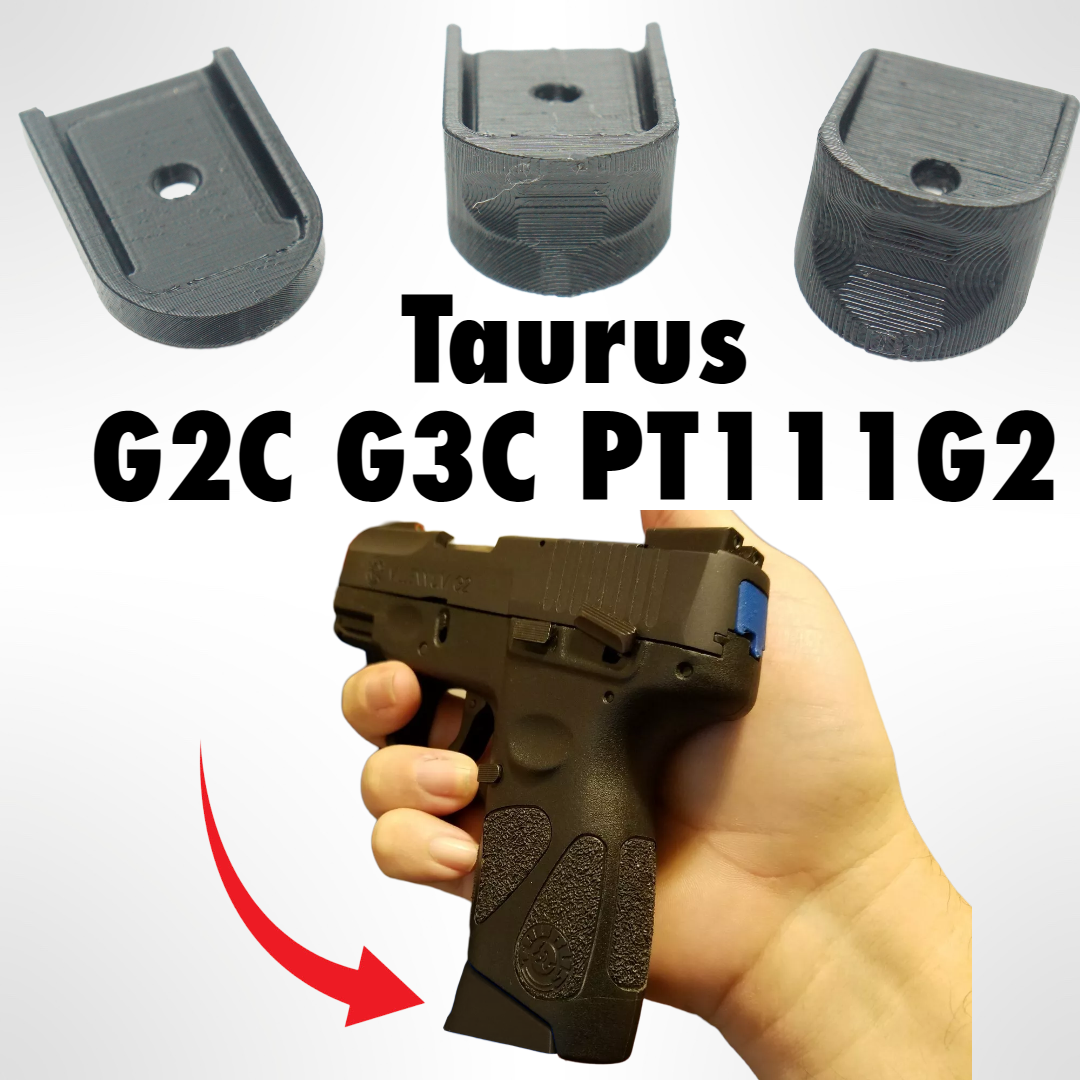 Taurus G2C G3C/ PT111G2 9mm Plus-Size Magazine baseplate, for