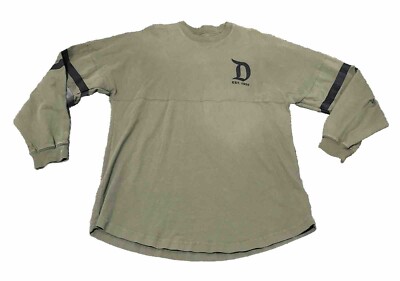 Disneyland Resort Green Long Sleeve Spirit Jersey Adult Size