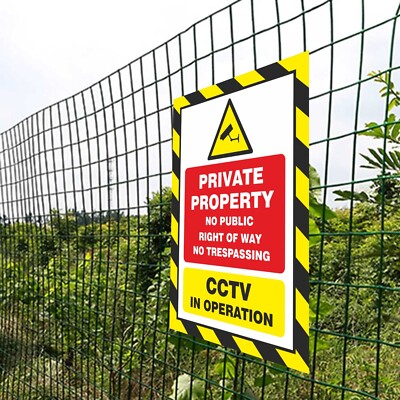 PCSCP 2 Count No Trespassing Notice: Nothing Inside Is Worth Your