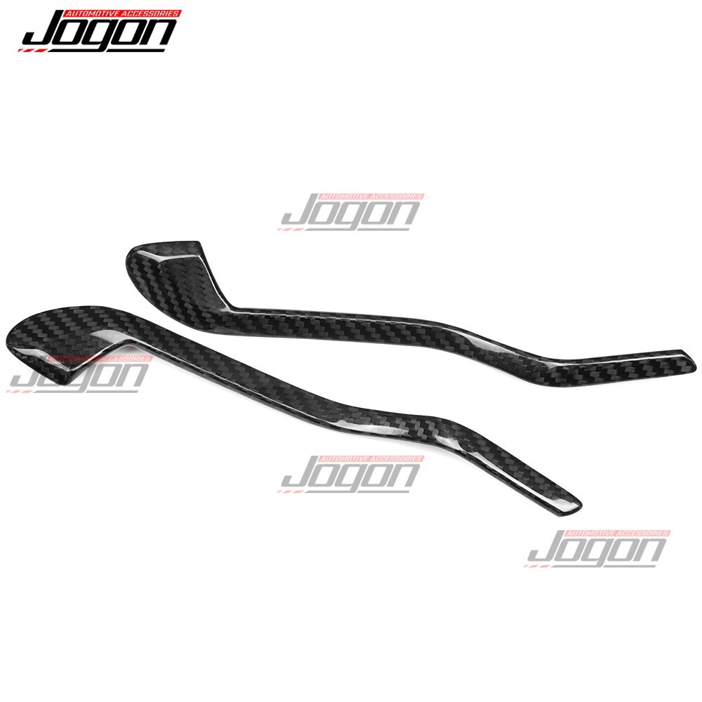 Dry Carbon Inner Door Handle Bottom Strip Trims For Lotus Emira V6 i4 2022-2025