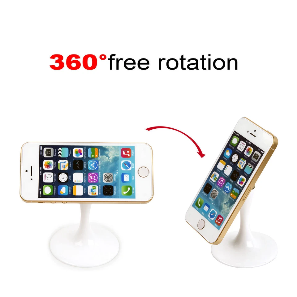 Универсальный автомобильный держатель для сотового телефона Apple iPhone 6s 7 Plus с креплением на приборную панель - Изображение 2 из 4